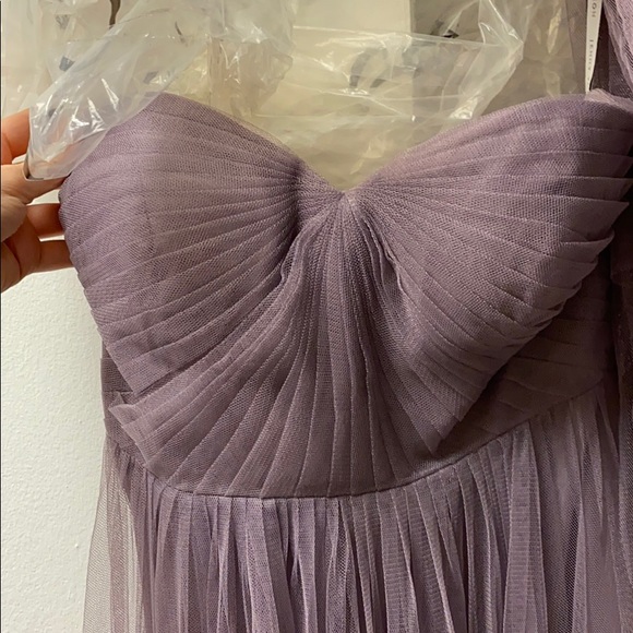 Jenny yoo annabelle bridesmaid dress in lilac - Picture 3 of 8